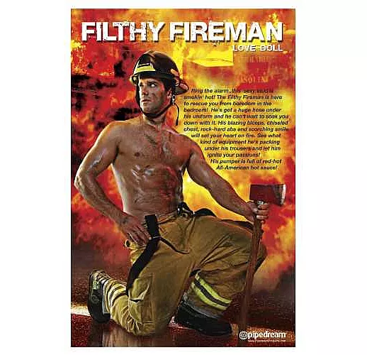 Надувная секс-кукла пожарник Filthy Fireman Love Doll