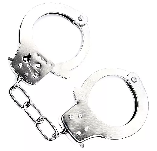 Металлические наручники Notabu D&S "Like Metal" серебристого цвета