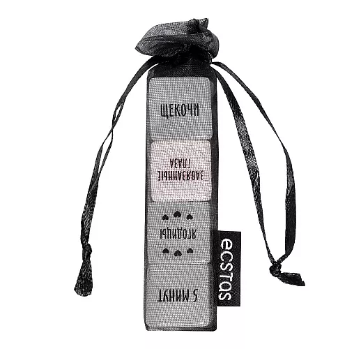 Игровые кубики для взрослых «Ахи вздохи. Пламенная страсть» - 4 шт.