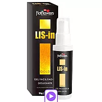 Анальный гель Hot Flowers "LIS-in Gold" с мощным десенсибилизирующим действием - 30 гр.