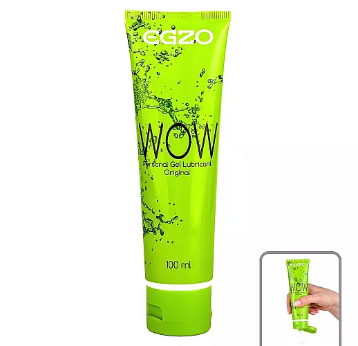 Густой универсальный лубрикант Egzo "Wow" на водной основе с плотной гелевой текстурой - 100 мл.