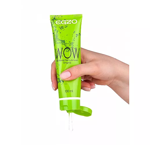 Густой универсальный лубрикант Egzo "Wow" на водной основе с плотной гелевой текстурой - 100 мл.