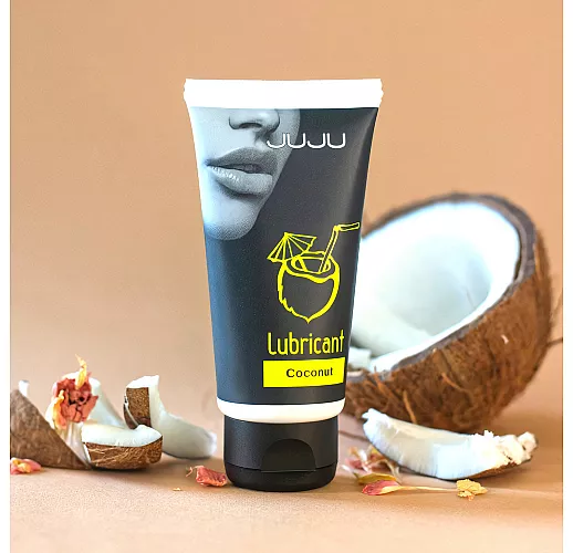 Съедобный лубрикант Juju "Coconut" со вкусом кокоса - 50 мл.