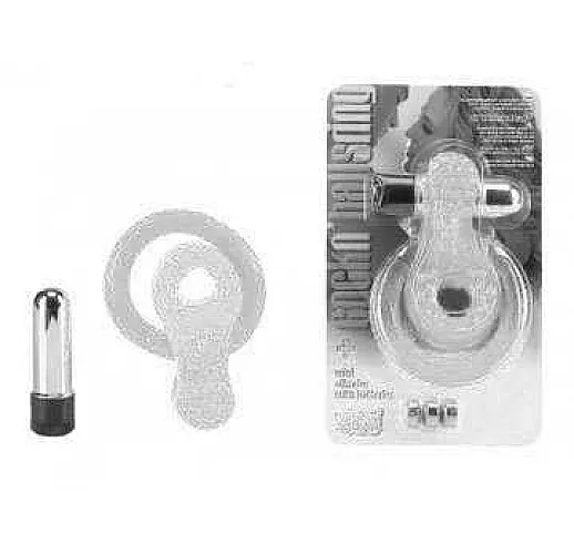 Гелевое эрекционное кольцо с вибратором