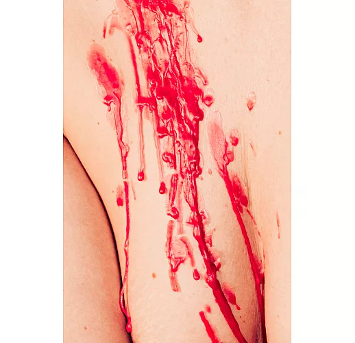 Бордовая низкотемпературная БДСМ-свеча Wax Play "Bondage To Blaze" для тактильной практики