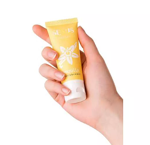 Гель-лубрикант на водной основе с ароматом ванили Silk Touch Vanilla - 50 мл.