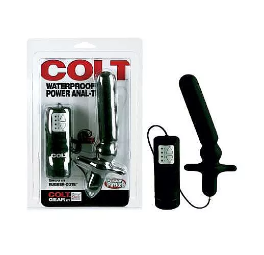 Анальный вибратор Waterproof Power Anal-T