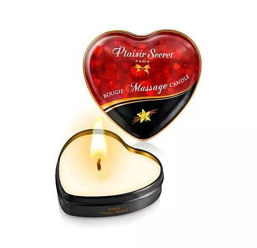 Массажная свеча с ароматом ванили Bougie Massage Candle - 35 мл.