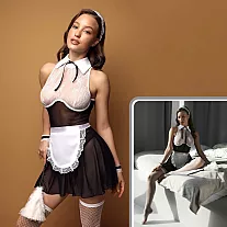 Игровой костюм "Легкомысленной горничной" Premium Cl. от Le Frivole из 7 предметов S-M