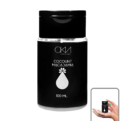 Лубрикант на водной основе OKI "Coconut-Macadamia" с ароматом кокоса и ореха макадамии - 100 мл.