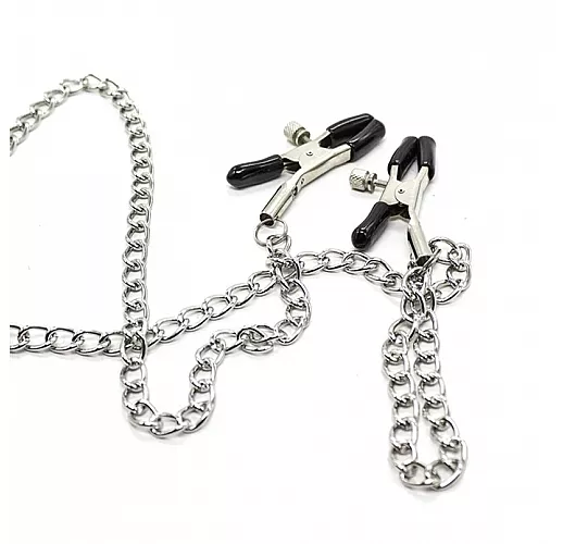 Зажимы на соски Notabu BDSM с поводком