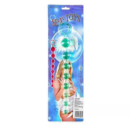 Зеленая анальная цепочка