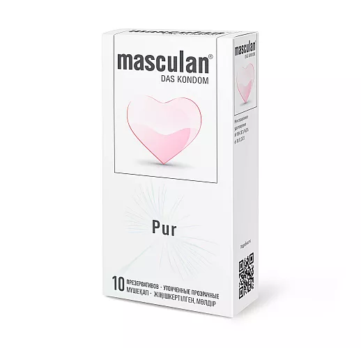 Супертонкие презервативы Masculan "Pur" для максимально естественных ощущений - 10 шт. Супертонкие презервативы Masculan "Pur" для максимально естественных ощущений - 10 шт.