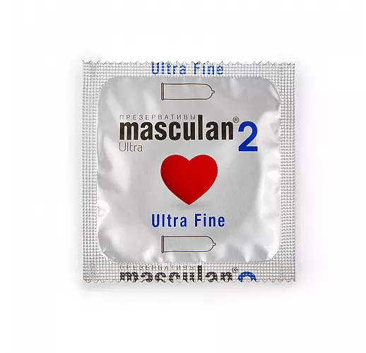 Ультратонкие презервативы Masculan "Ultra 2 Fine" с эффектом "отсутствующего презерватива" - 10 шт. Ультратонкие презервативы Masculan "Ultra 2 Fine" с эффектом "отсутствующего презерватива" - 10 шт.