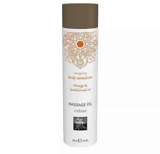Массажное масло с ароматом апельсина с добавлением сандалового масла - 100 мл.
