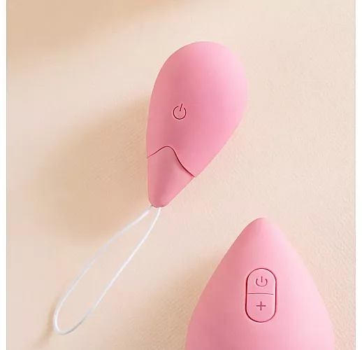 Розовое силиконовое виброяичко Lola "Best" с 10 режимами вибрации, пультом ДУ, IPX7, USB