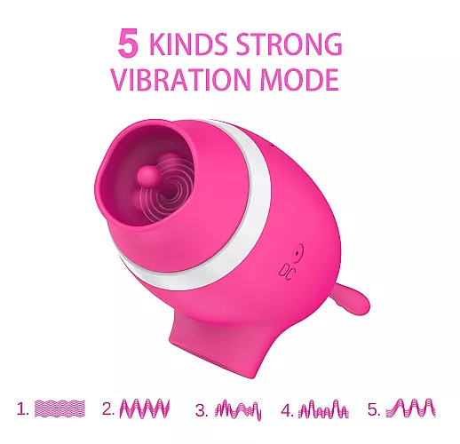 Многофункциональный розовый стимулятор-оленёнок 3-в-1