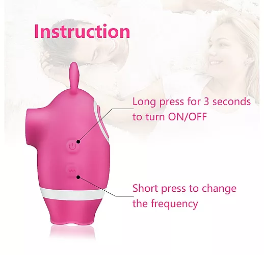 Многофункциональный розовый стимулятор-оленёнок 3-в-1