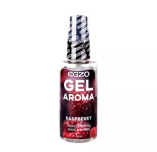 Оральный гель-смазка Egzo Aroma "Raspberry" с ароматом малины - 50 мл.