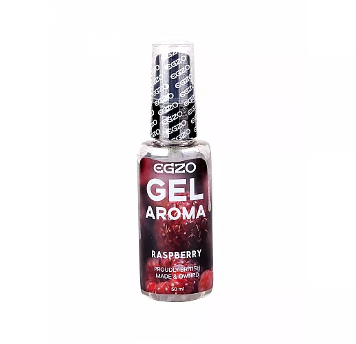 Оральный гель-смазка Egzo Aroma "Raspberry" с ароматом малины - 50 мл.