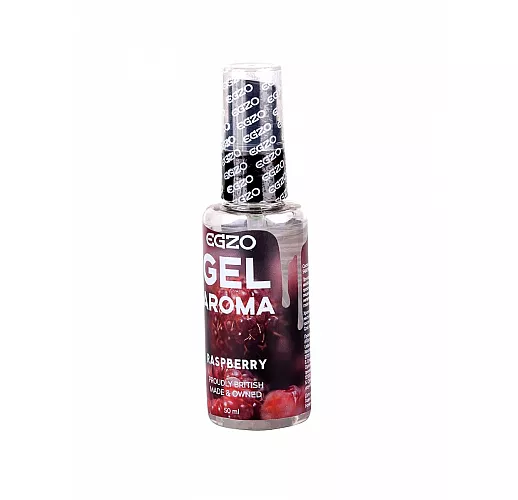 Оральный гель-смазка Egzo Aroma "Raspberry" с ароматом малины - 50 мл.