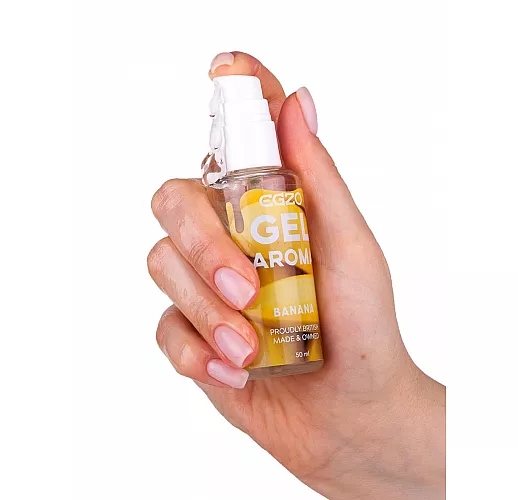 Оральный гель-смазка Egzo Aroma "Banana" с ароматом банана - 50 мл.