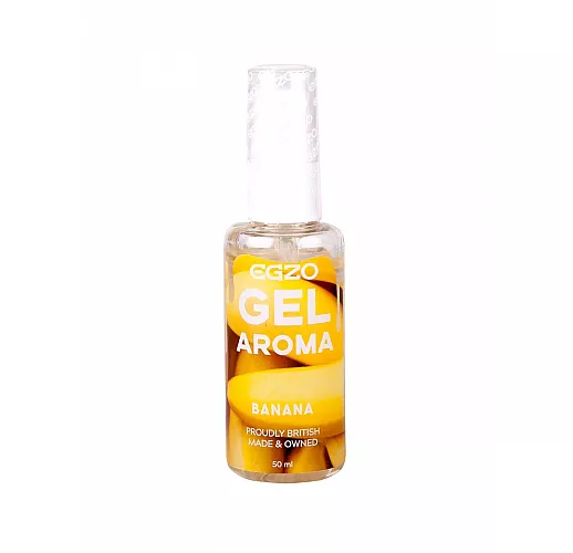 Оральный гель-смазка Egzo Aroma "Banana" с ароматом банана - 50 мл.