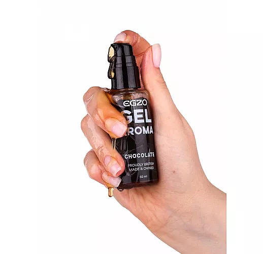 Оральный гель-смазка Egzo Aroma "Chocolate" с ароматом шоколада - 50 мл.