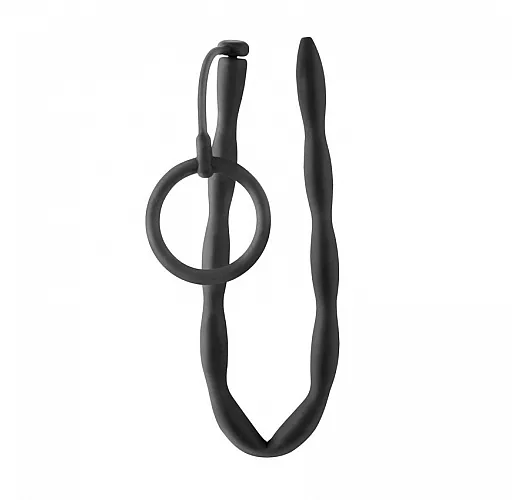 Очень длинный уретральный стимулятор "Sex Expert" из гипоаллергенного силикона - 30 см., ⌀ 1 см.