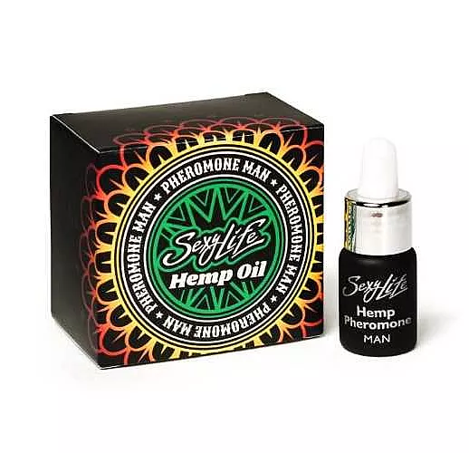 Мужские духи с феромонами Sexy Life HEMPOIL man - 5 мл.
