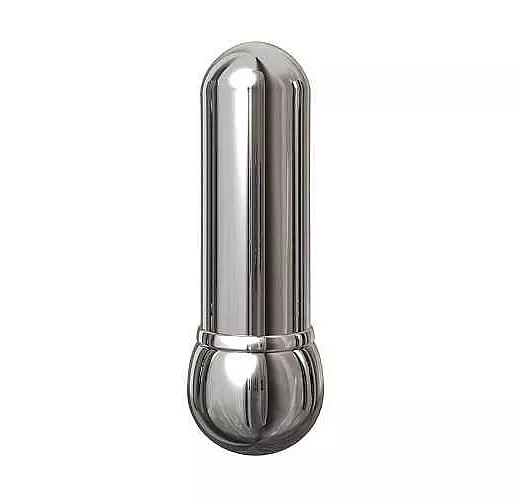 Алюминиевый вибратор SILVER SMALL - 7,5 см.