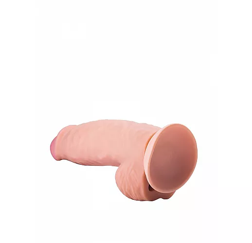 Фаллоимитатор гигант-реалистик из киберкожи "NeoSkin" на присоске - 33 см.