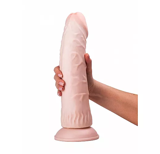 Гигантский фаллоимитатор-реалистик на присоске - 30 см.