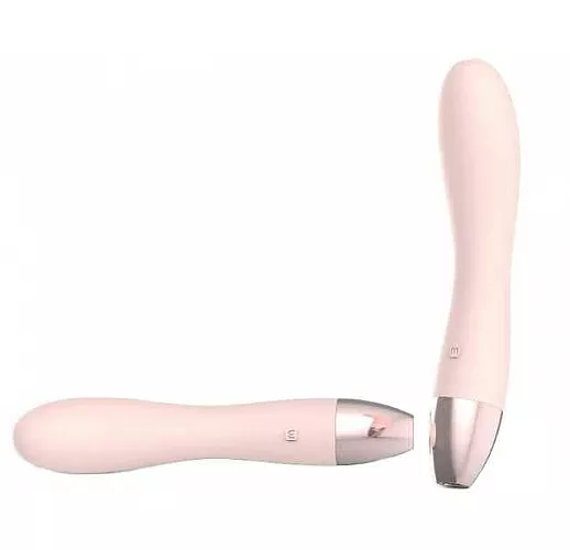 Силиконовый хай-тек вибромассажёр-жираф Giraffe - 16 см.