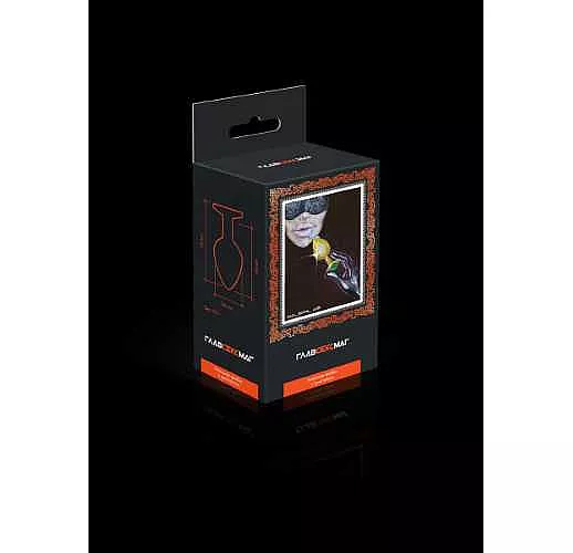 Золотистая анальная пробка с прозрачным кристаллом - 7 см. Золотистая анальная пробка с прозрачным кристаллом - 7 см.