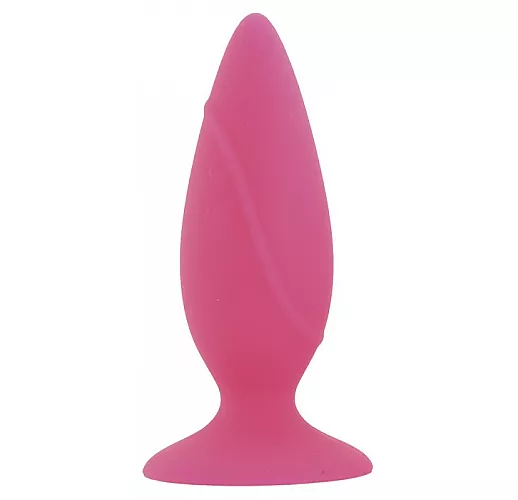 Розовая анальная пробка POPO Pleasure - 10 см.