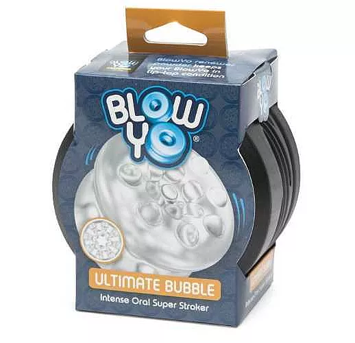 Мастурбатор с крупными шишечками BlowYo Ultimate Bubble Textured Blowjob Stroker