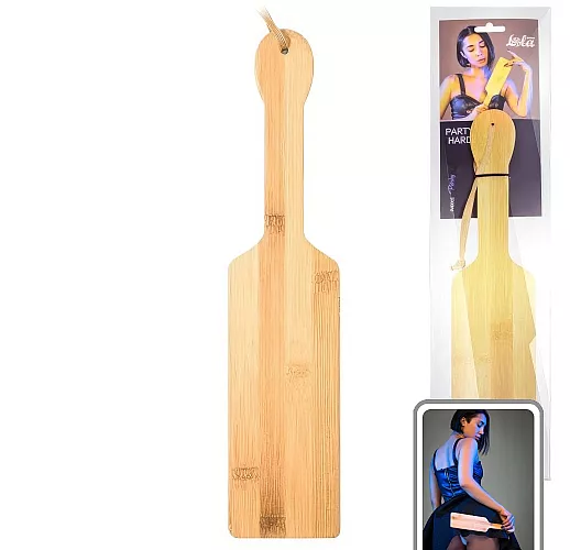 Классический пэддл Party Hard "Perky" из бамбука - 36 см.