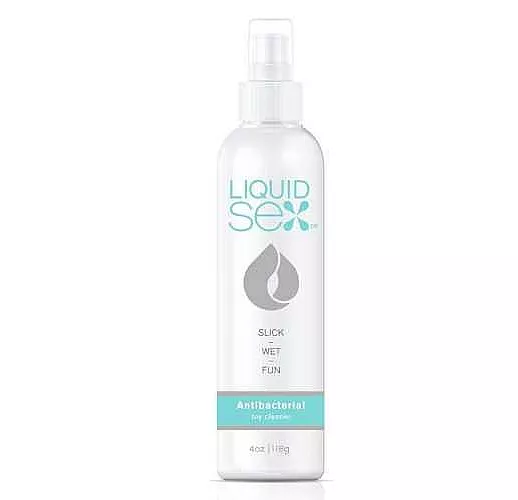 Антибактериальный очиститель для секс-игрушек Liquid Sex - 118 мл.
