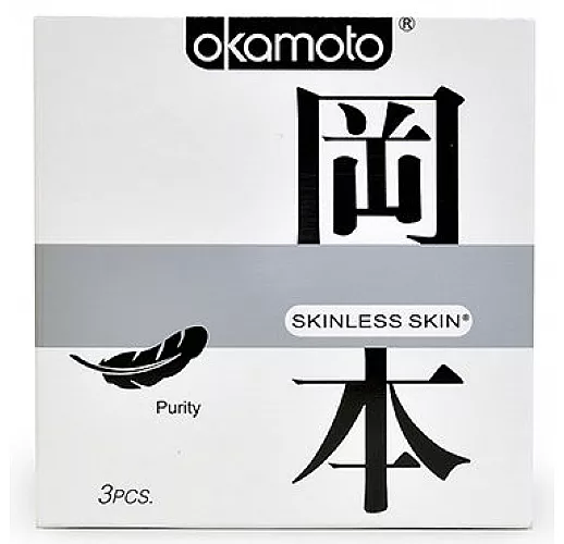 Презервативы OKAMOTO Skinless Skin Purity - 3 шт.