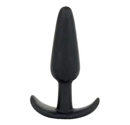 Анальная пробка для ношения Mood Naughty 3" Silicone - 7,6 см.
