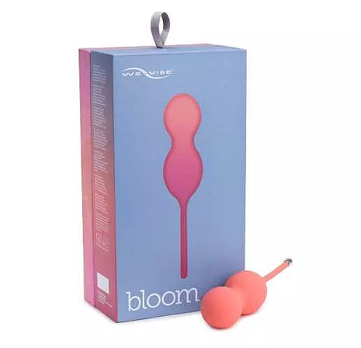 Коралловые вагинальные шарики с вибрацией Bloom