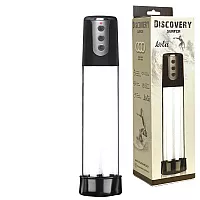 Автоматическая вакуумная помпа Discovery "Surfer" с 3 режимами интенсивности - 29,5 см. ⌀ 6,1 см.
