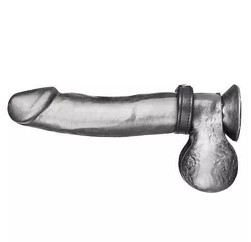 Кольцо на пенис из искусственной кожи на клепках SNAP COCK RING Кольцо на пенис из искусственной кожи на клепках SNAP COCK RING
