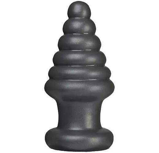 Анальная пробка Destroyer Gun Metal - 22,8 см.