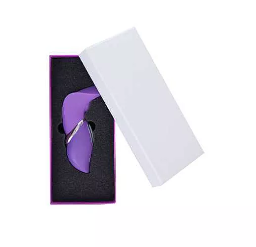 Фиолетовый вибратор Diana - 13,5 см.