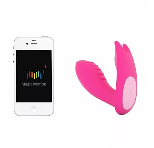 Интерактивный вибратор Magic Motion "Eidolon" с управлением со смартфона, IPX7, USB, Bluetooth/App