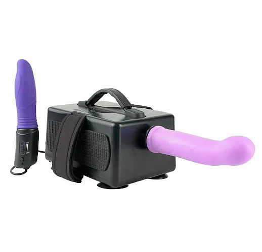 Секс-машина для вагинально-анальной стимуляции