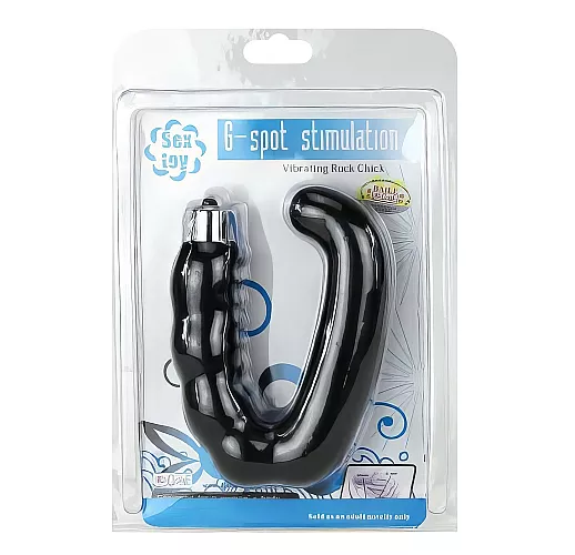 Вибромассажер простаты Baile "G-spot" или клитора и «точки G» - 11 см.