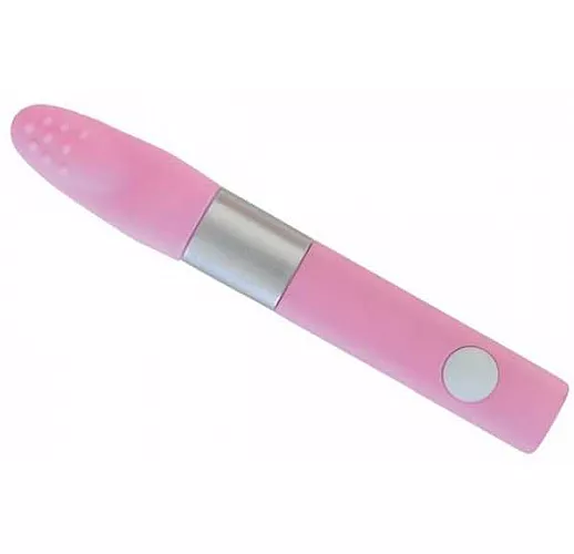 Розовый клиторальный вибромассажёр Qvibry